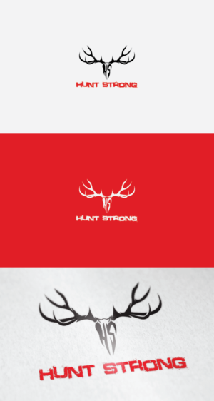 Hunt Strong     | Logo Design by eko07