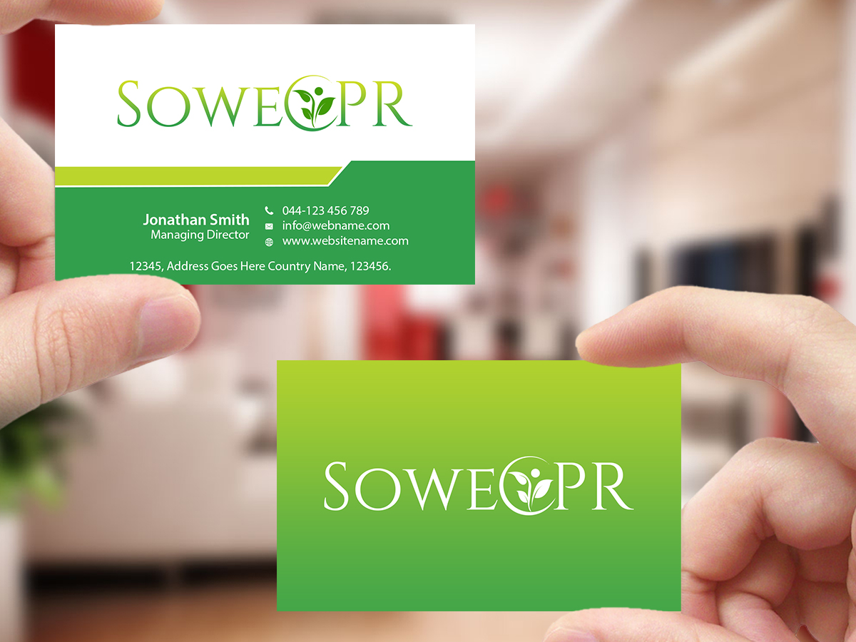 Logo and Business Card Design by Creations Box 2015 for this project | Design #11609541