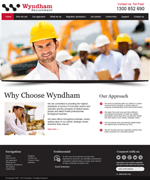 Web Design by jeckx2 for this project | Design #2412452