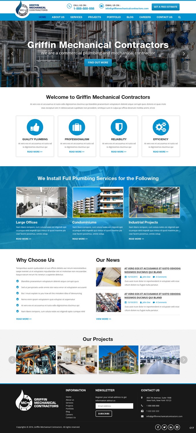 Web Design by pb for this project | Design: #11596404