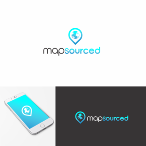 MapSourced | Design de Logo par green20