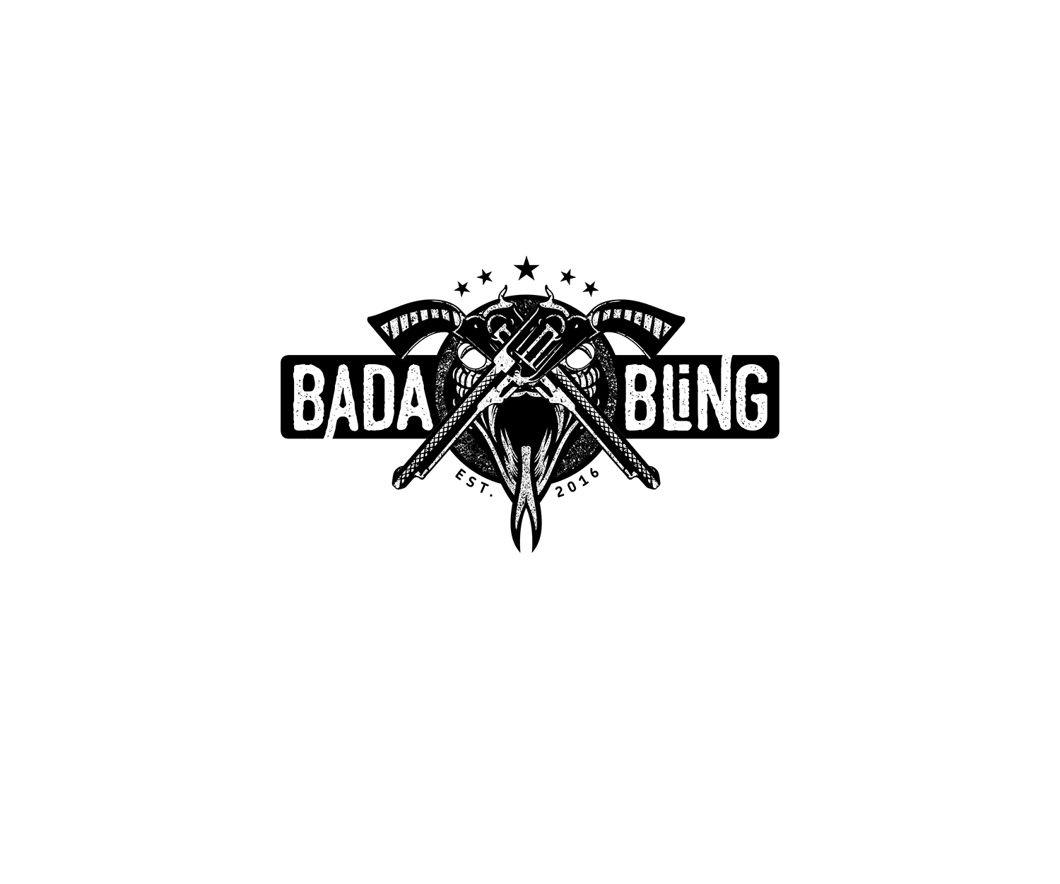 Logo Design by RoundYellow for Bada Bling Clothing  | Design #11591031