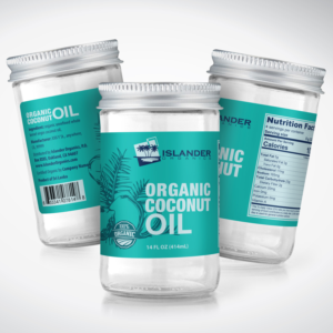 Simple Modern Label for a Coconut oil product | Design Étiquette par tuan1968