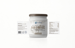 Simple Modern Label for a Coconut oil product | Label Design by Silkyluss