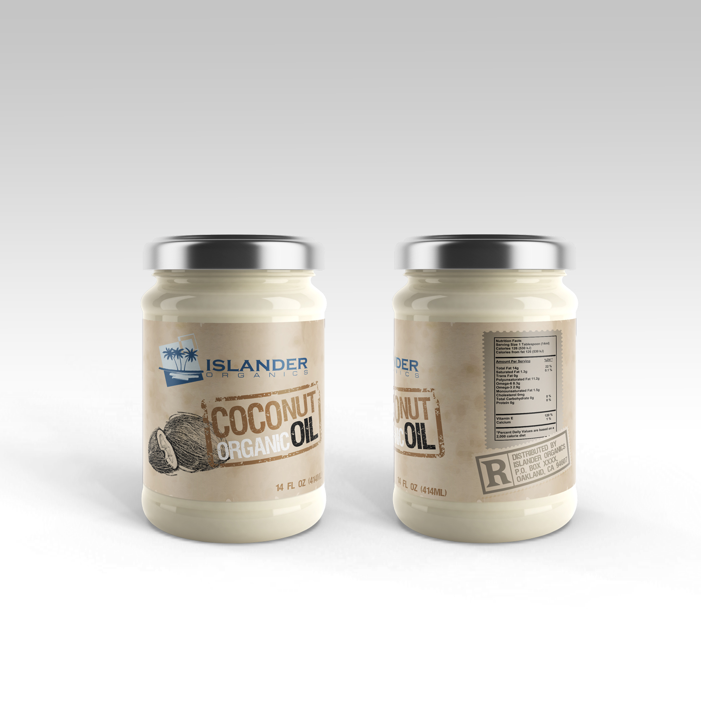 Label Design by Shark1 for Islander Organics | Design #11606828