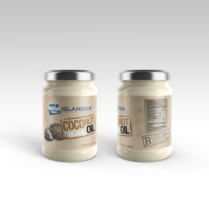 Simple Modern Label for a Coconut oil product | Design Étiquette par Shark1