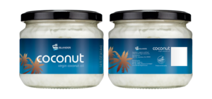 Simple Modern Label for a Coconut oil product | Diseño de Etiqueta por Vishal Vishwakarma 