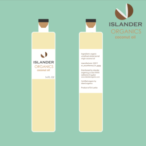Label Design by Orvee  for Islander Organics | Design #11652176