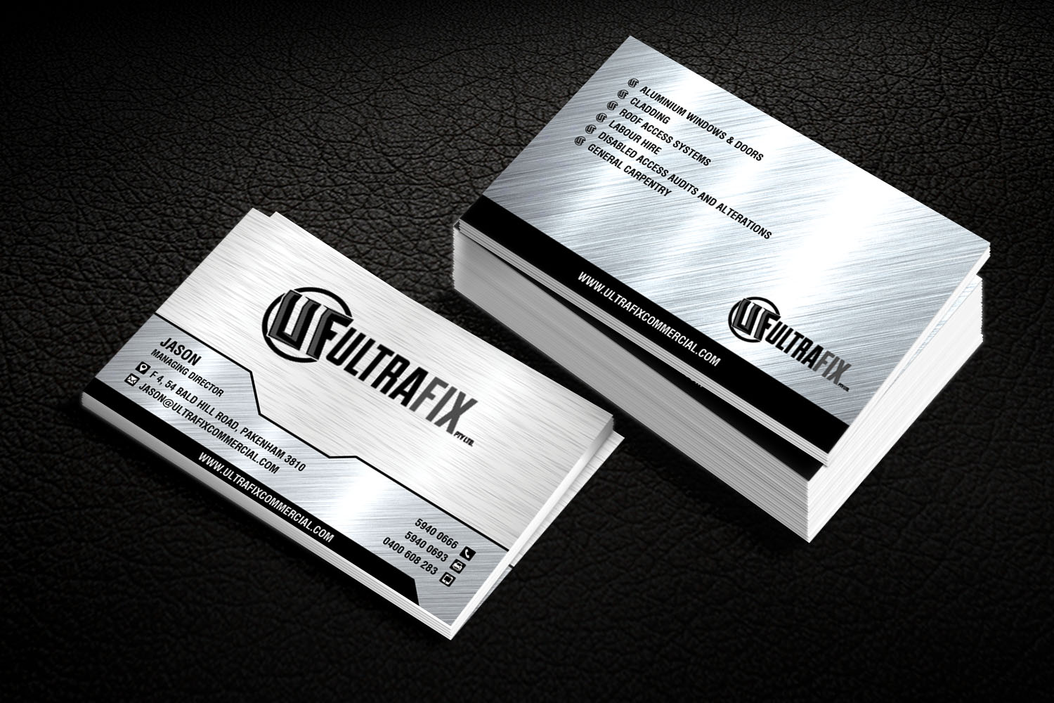 Diseño de Tarjeta de Presentación por Sandaruwan para Ultrafix | Diseño #11679303