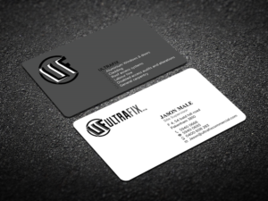 Business Card Design by Verified artistry (Design garden) for Ultrafix | Design: #11661050