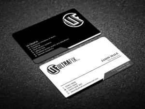 Business Card Design by Verified artistry (Design garden) for Ultrafix | Design: #11661056