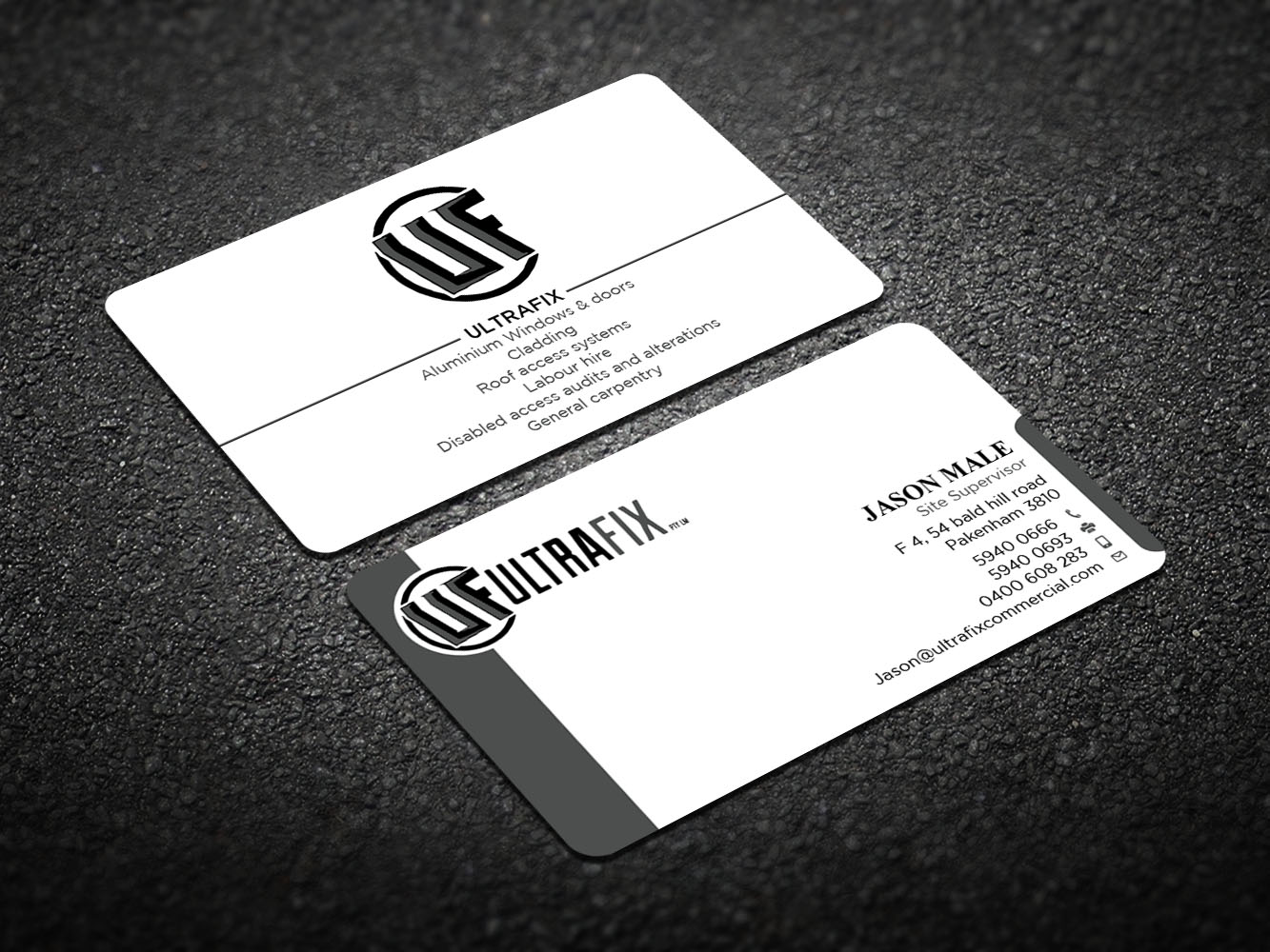 Design de Carte de Visite par Verified artistry (Design garden) pour Ultrafix | Design #11661058