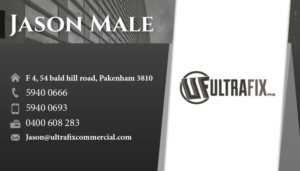 Business Card Design by Kimini for Ultrafix | Design: #11648407