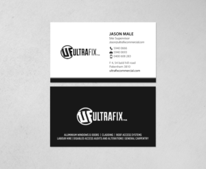 Design de Carte de Visite par chandrayaan.creative pour Ultrafix | Design : #11648027