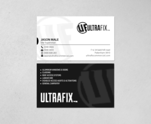 Design de Carte de Visite par chandrayaan.creative pour Ultrafix | Design : #11648030