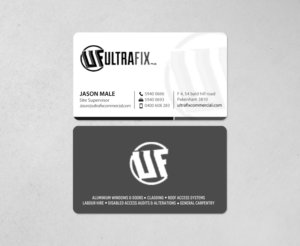 Design de Carte de Visite par chandrayaan.creative pour Ultrafix | Design : #11648037