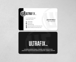 Design de Carte de Visite par chandrayaan.creative pour Ultrafix | Design : #11648038