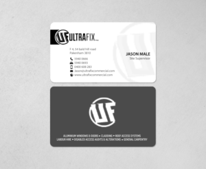 Design de Carte de Visite par chandrayaan.creative pour Ultrafix | Design : #11648040