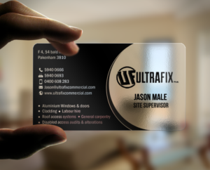 Design de Carte de Visite par chandrayaan.creative pour Ultrafix | Design : #11648054