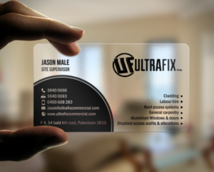 Business Card Design by chandrayaan.creative for Ultrafix | Design: #11710592