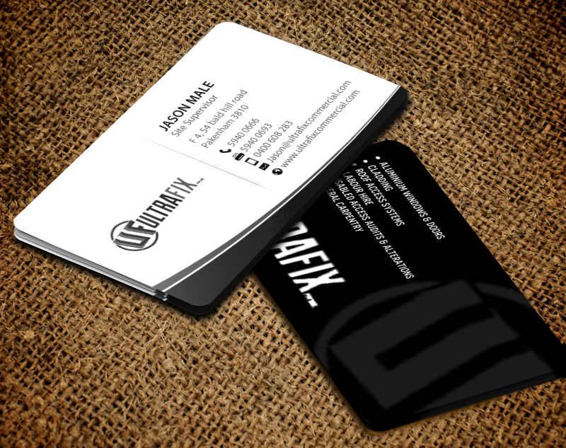 Business Card Design by chandrayaan.creative for Ultrafix | Design #11710606