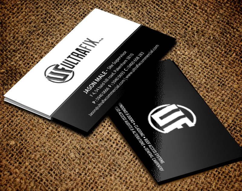 Business Card Design by chandrayaan.creative for Ultrafix | Design #11710608