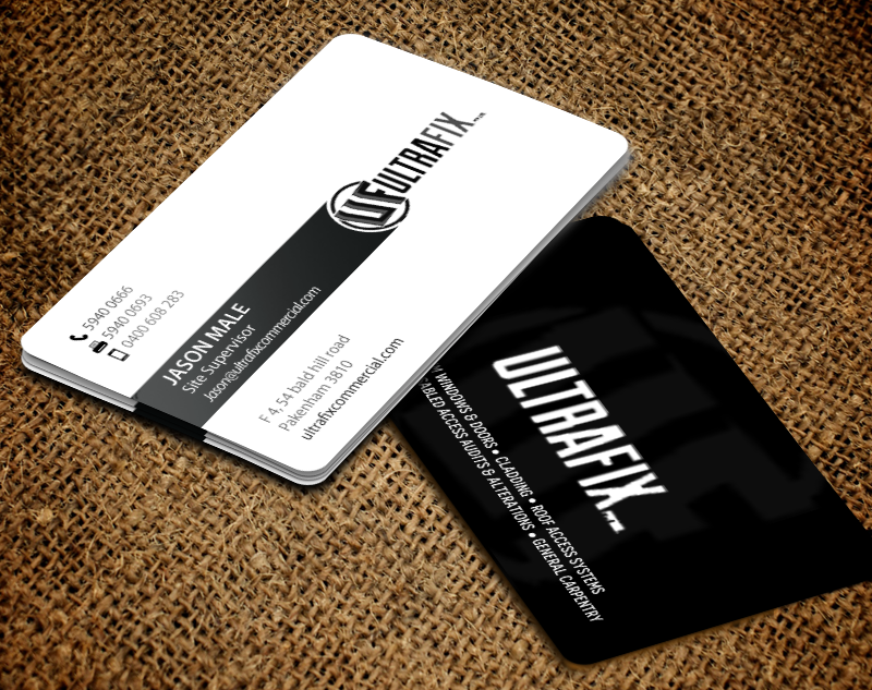 Design de Carte de Visite par chandrayaan.creative pour Ultrafix | Design #11710609