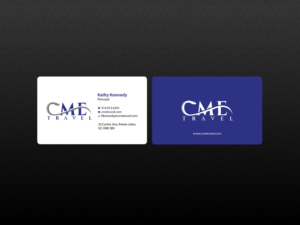 Business Card Design by Creations Box 2015 for cme travel | Design: #11610089