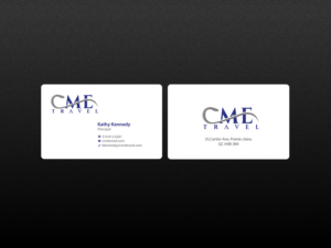 Business Card Design by Creations Box 2015 for cme travel | Design: #11610090