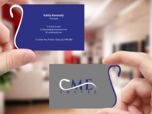 Business Card Design by Creations Box 2015 for cme travel | Design: #11610112