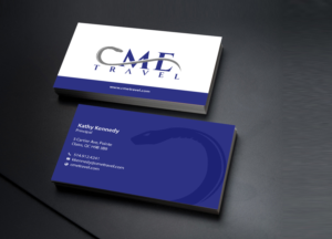 Business Card Design by Creations Box 2015 for cme travel | Design: #11610116