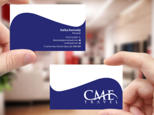 Business Card Design by Creations Box 2015 for cme travel | Design: #11682982