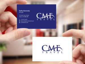 Business Card Design by Creations Box 2015 for cme travel | Design: #11682987