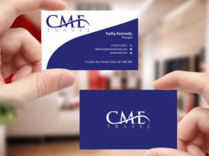 Business Card Design by Creations Box 2015 for cme travel | Design: #11682991