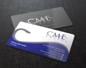 Business Card Design by Brand aid for cme travel | Design #11606819