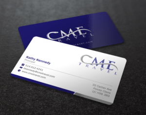 Business Card Design by Brand aid for cme travel | Design: #11606829