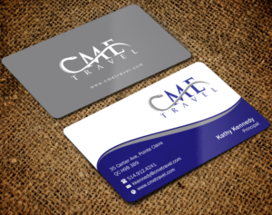 Business Card Design by Brand aid for cme travel | Design: #11606831