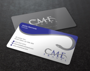 Business Card Design by Brand aid for cme travel | Design: #11606838