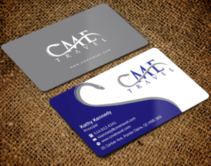 Business Card Design by Brand aid for cme travel | Design: #11606839