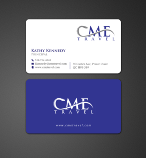 Business Card Design by chandrayaan.creative for cme travel | Design: #11606722