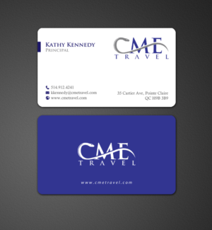 Business Card Design by chandrayaan.creative for cme travel | Design: #11606725