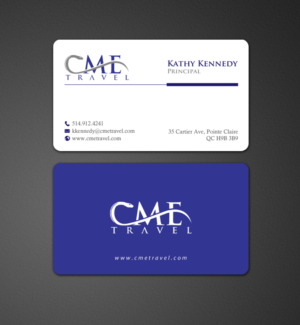 Business Card Design by chandrayaan.creative for cme travel | Design: #11606726