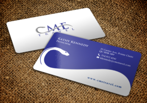 Business Card Design by chandrayaan.creative for cme travel | Design: #11606728