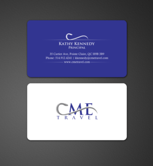 Business Card Design by chandrayaan.creative for cme travel | Design: #11606731