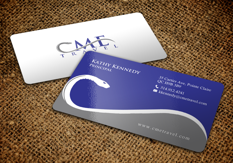 Business Card Design by chandrayaan.creative for cme travel | Design #11606732