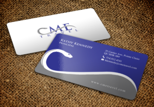 Business Card Design by chandrayaan.creative for cme travel | Design: #11606732