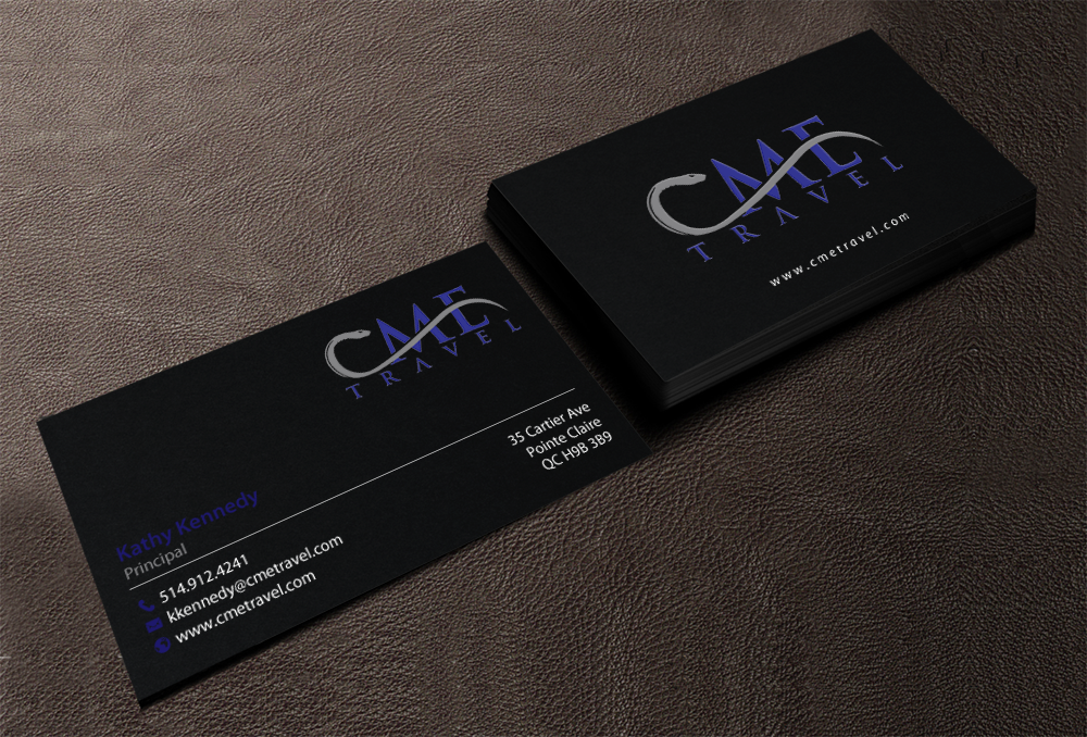Business Card Design by chandrayaan.creative for cme travel | Design #11606751
