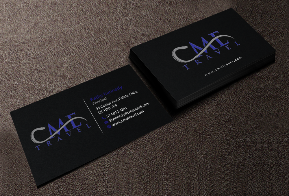 Business Card Design by chandrayaan.creative for cme travel | Design #11606756