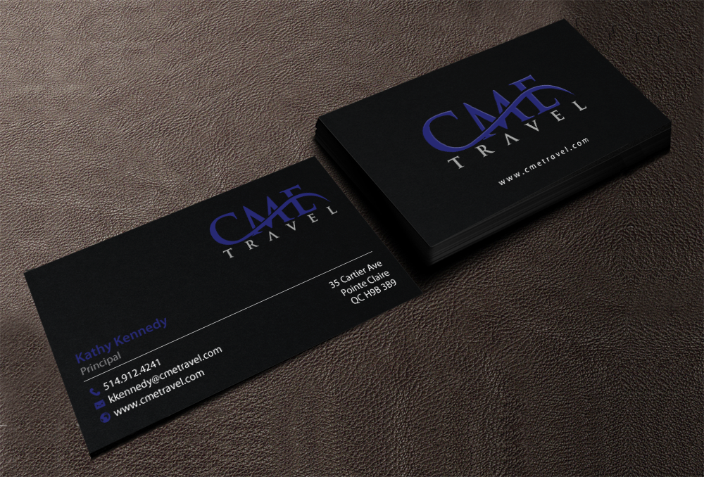 Business Card Design by chandrayaan.creative for cme travel | Design #11671782