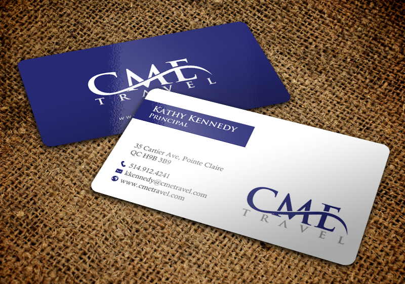 Business Card Design by chandrayaan.creative for cme travel | Design #11671785